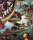 Wing Canvas Paintings - St John Altarpiece [detail 9, right wing]